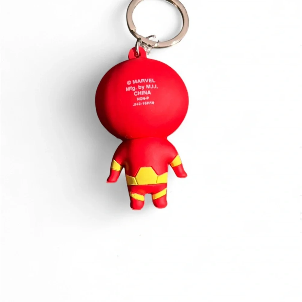 Red and Yellow Marvel  Ironman Keychain - Picture 2 of 2